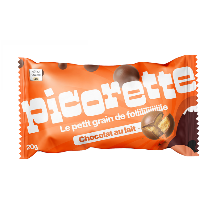 Billes chocolatées - Chocolat au lait 20g